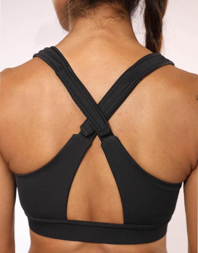Front Zip Sport Bra - view 5