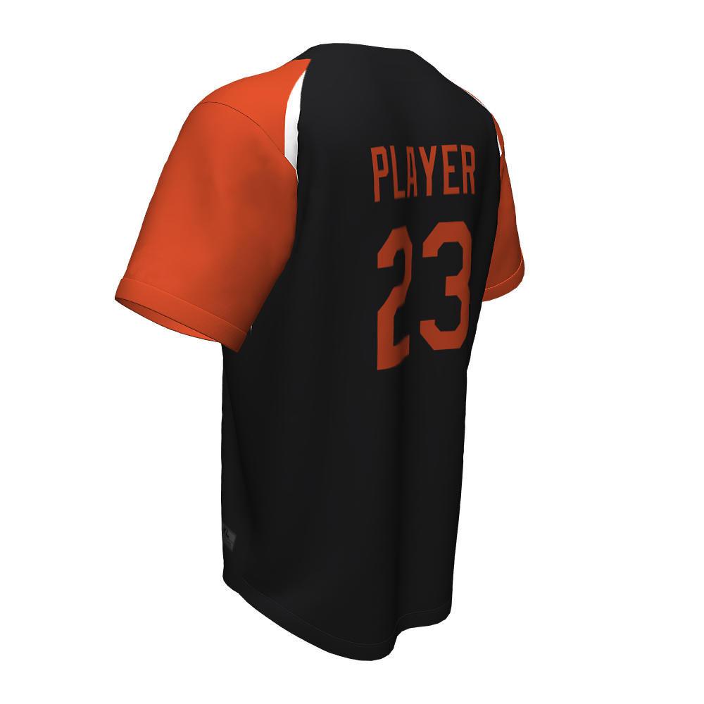 Baseball Full Button Ravens Jerseys - view 8