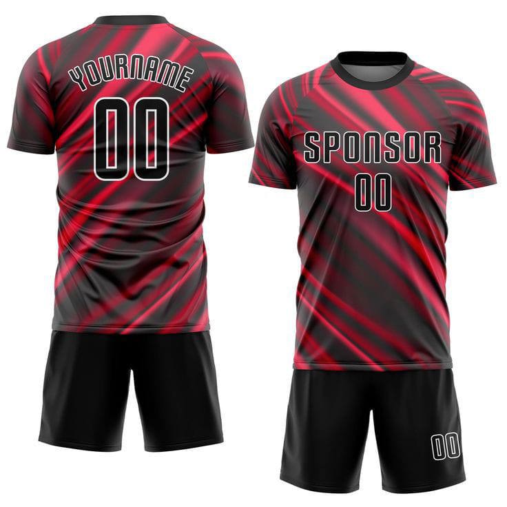 TEAM CLUB SOCCER UNIFORMS FOOTBALL SHIRTS TWO PCS SHORTS SET CUSTOM SUBLIMATION SOCCER JERSEY SET - view 4