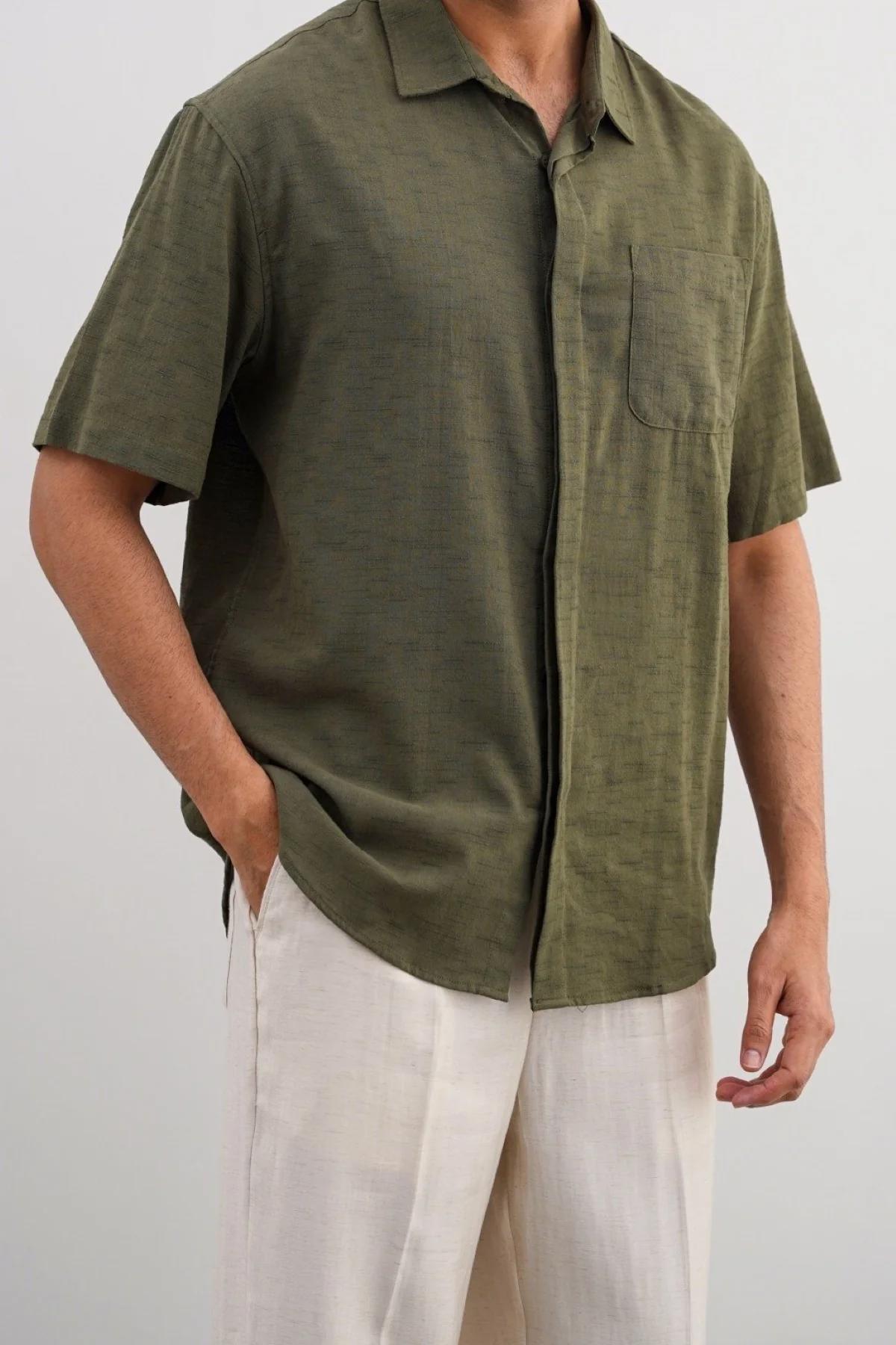 Button Down Shirt Summer - view 3