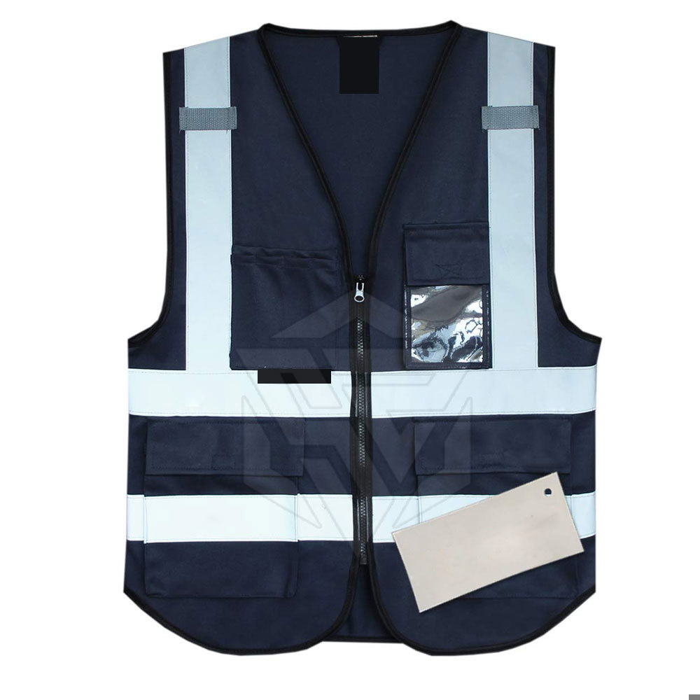 Factory Custom Made Vest Construction High Visibility Work Reflector Clothing Safety Reflective Vest - view 2