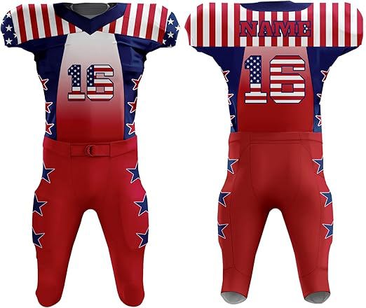 Premium American Football Uniform – Custom Team Jersey & Pants for Youth & Adult Players - view 2