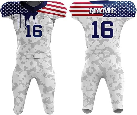 Premium American Football Uniform – Custom Team Jersey & Pants for Youth & Adult Players - view 3