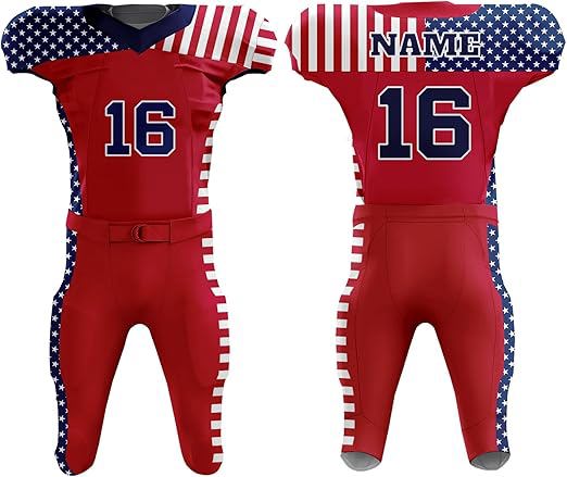 Premium American Football Uniform – Custom Team Jersey & Pants for Youth & Adult Players - view 4