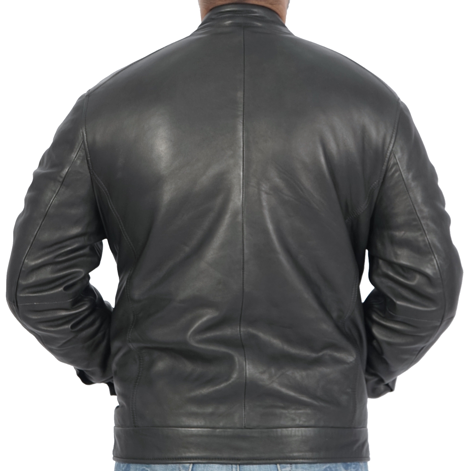 Bruce Biker Leather Jacket for Men