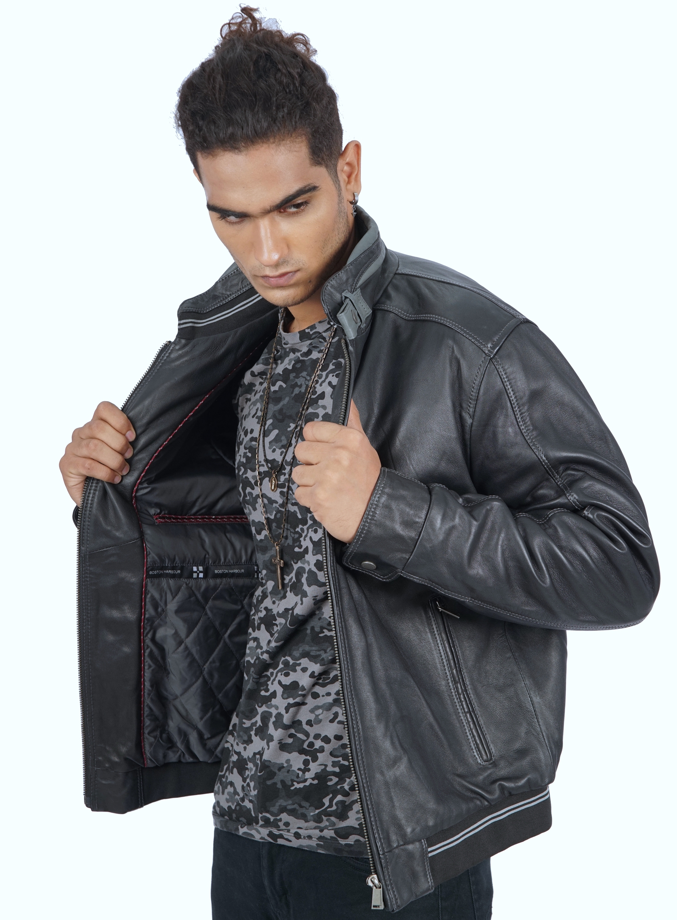 Rollo Leather Jacket for Men - view 3