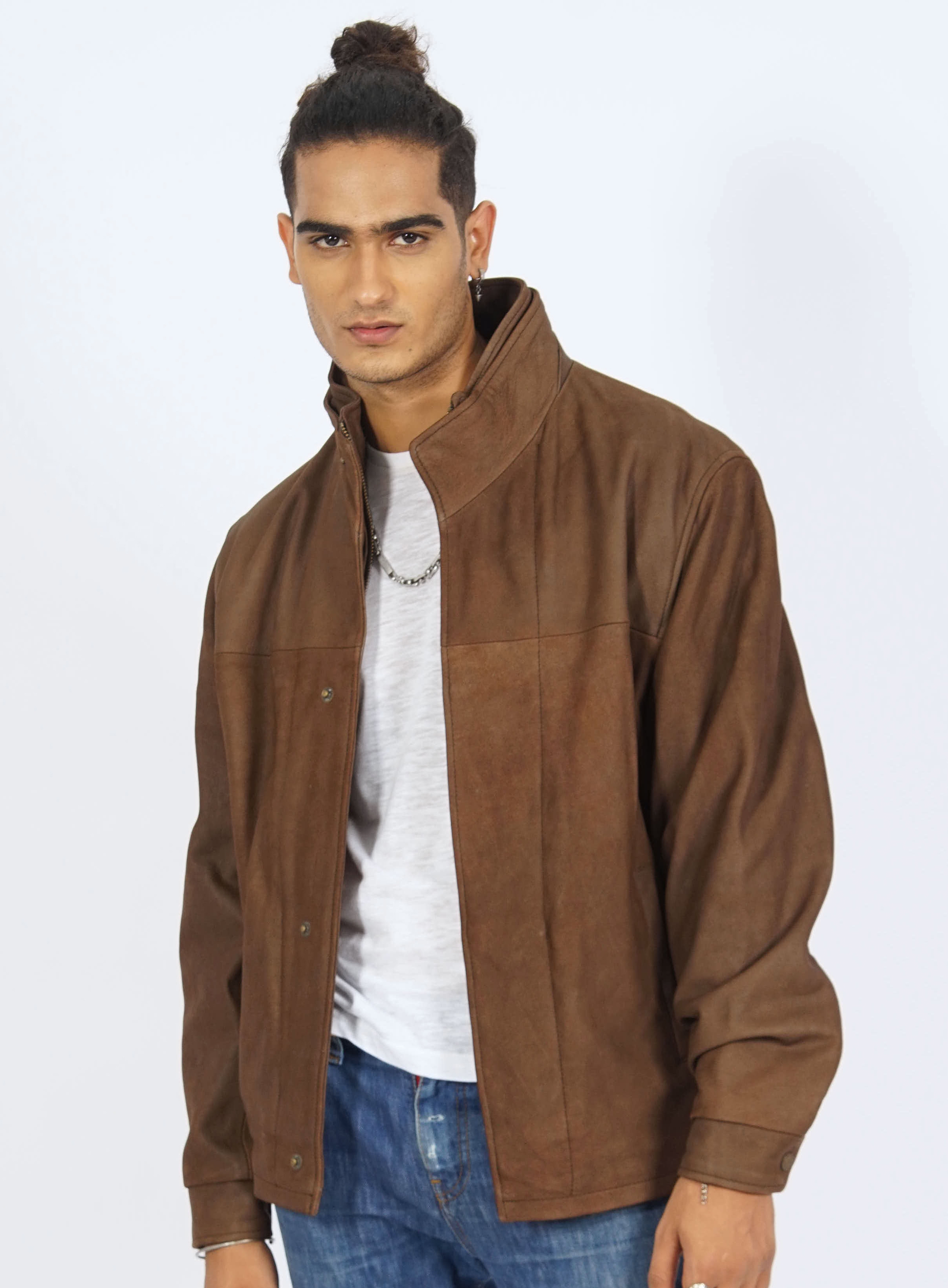 Rebel Vintage Leather Jacket for Men - view 4