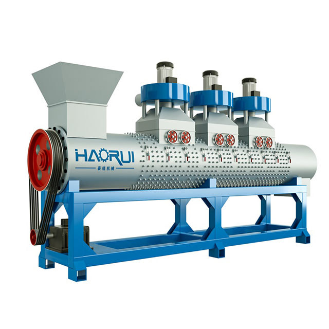 Automatic Inline Label Remover Machine with Stand for Water Bottles Plastic Recycling
