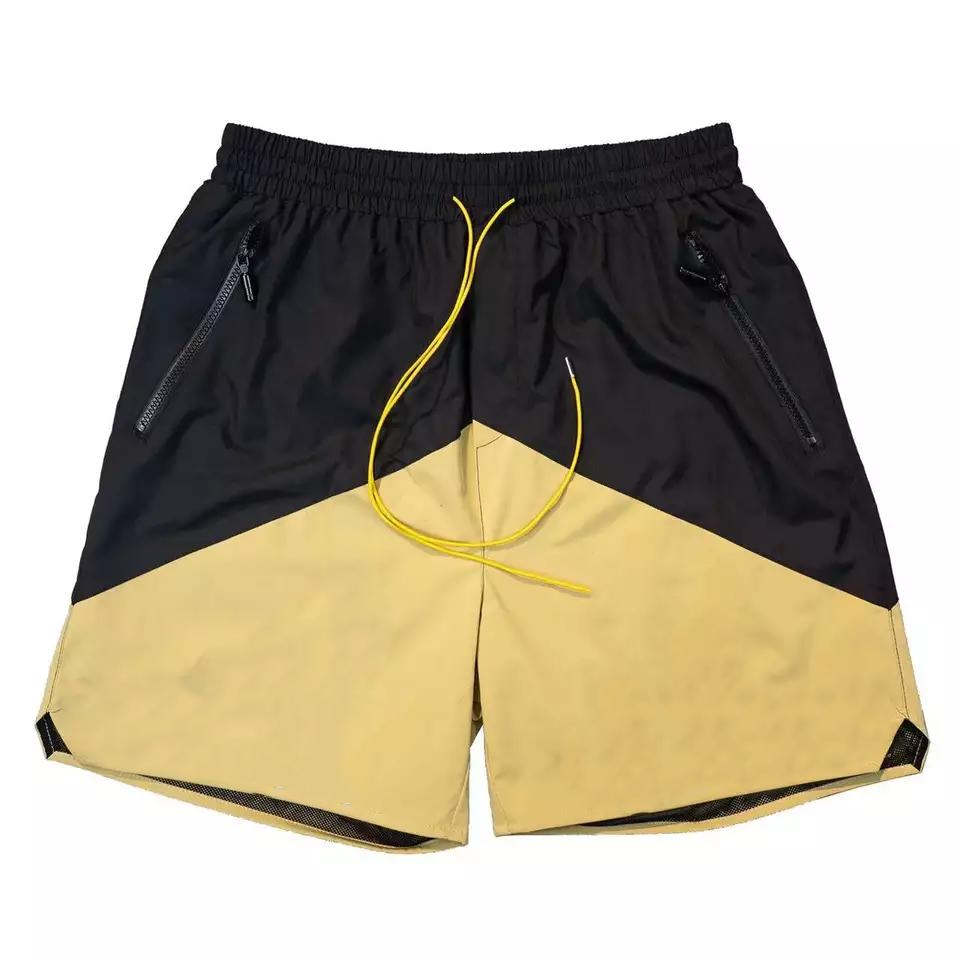 Sports Men Running Shorts Drawstring Shorts Polyester Nylon With Zipper Pocket - view 4