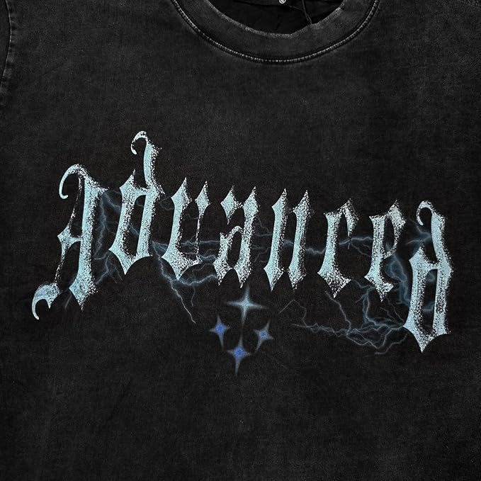 Tees Shirt Unisex Cotton Oversized T-Shirt Vintage Streetwear Casual Aesthetic acid wash tshirt - view 3