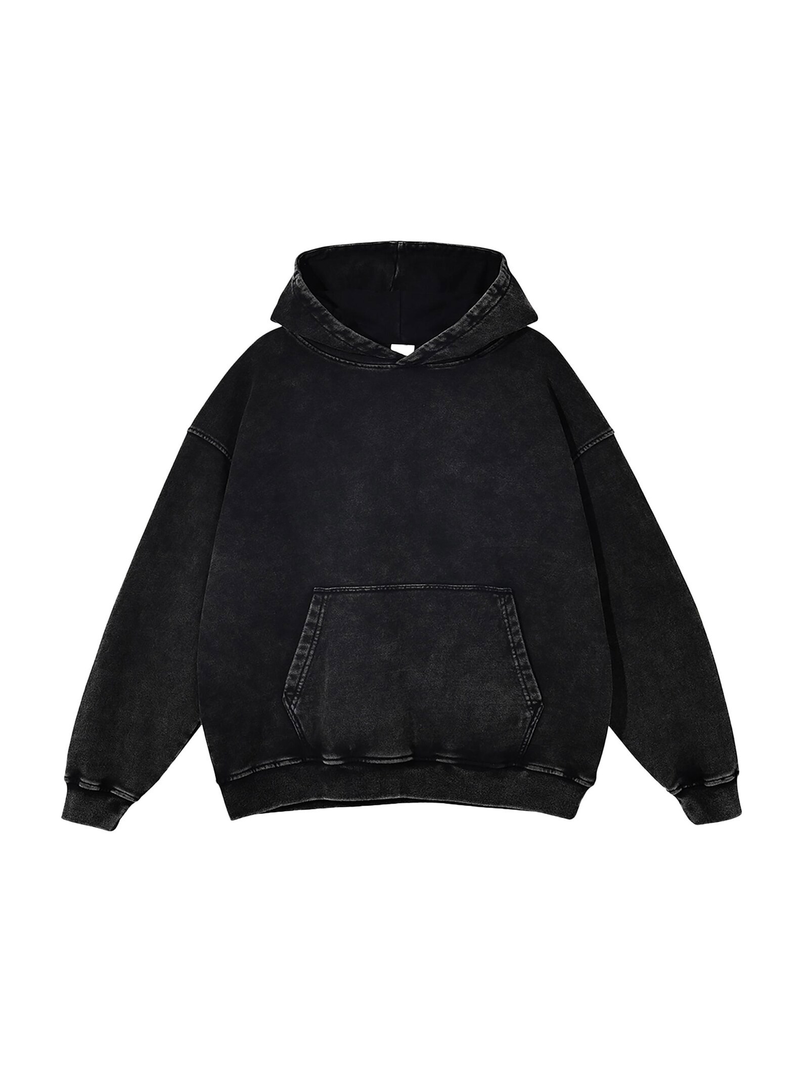 Unisex Acid Wash / Mineral Wash Hoodie In All Sizes -Pullover Cotton Hoodie