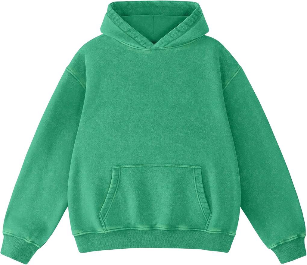  Oversized Hoodie Sweatshirts for Men Couples Hoodies Pullover Vintage Unisex Acid Wash Sweaters - view 5