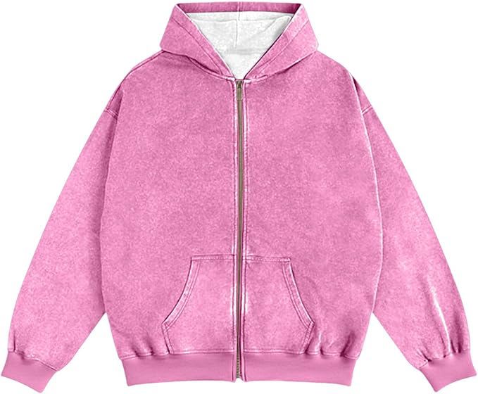 Acid Washed Sweatshirt Fleece Hoodies Men Blank Thermal Oversized Casual Fashion Hoodies for Men - view 8