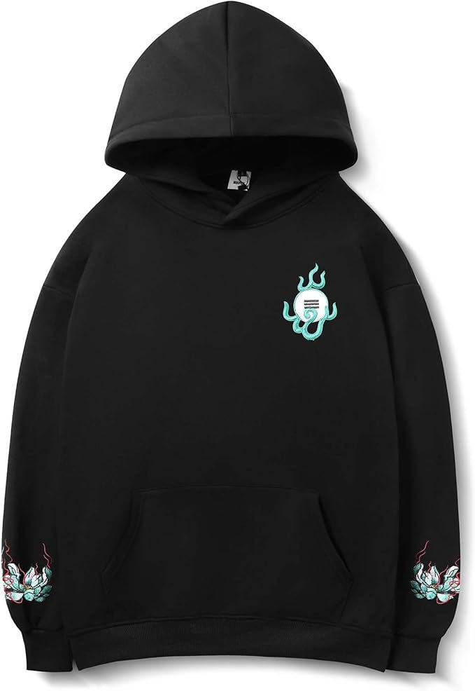  Men’s Dragon Embroidered Hoodie – Heavyweight Graphic Streetwear Sweatshirt Pullover Trendy Hoodie - view 2