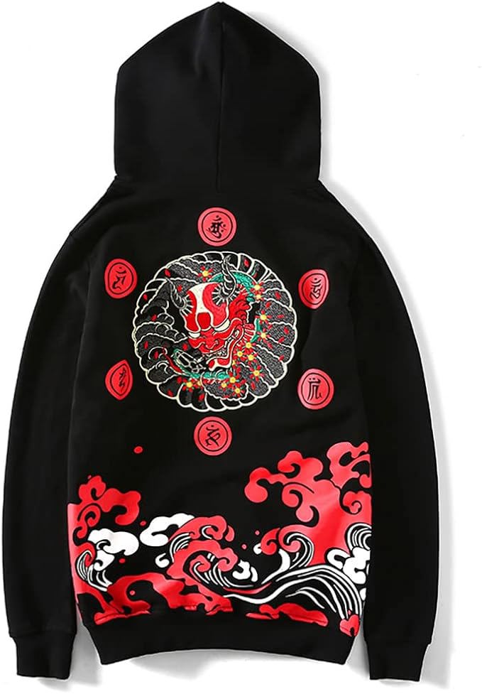 Unisex Embroidered Hoodie – Heavyweight Graphic Streetwear Sweatshirt Hoodie - view 2