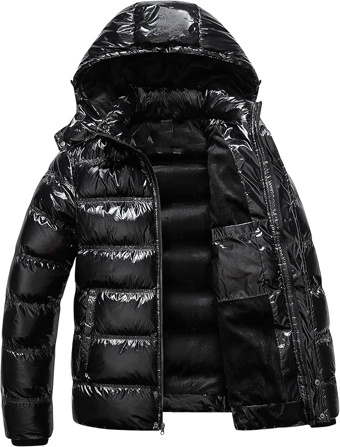 Men’s Waterproof Puffer Jacket – Winter Parka Coat, Thick Warm Ski Outerwear - view 4