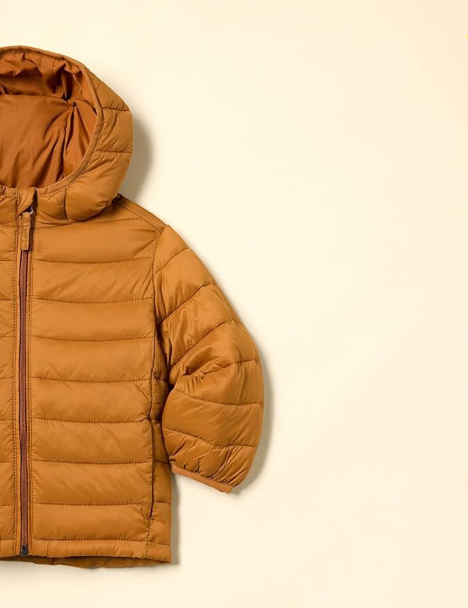 “Boys Lightweight Packable Hooded Puffer Jacket – Water-Resistant Winter Coat” - view 3