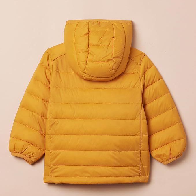 “Boys Lightweight Packable Hooded Puffer Jacket – Water-Resistant Winter Coat” - view 6