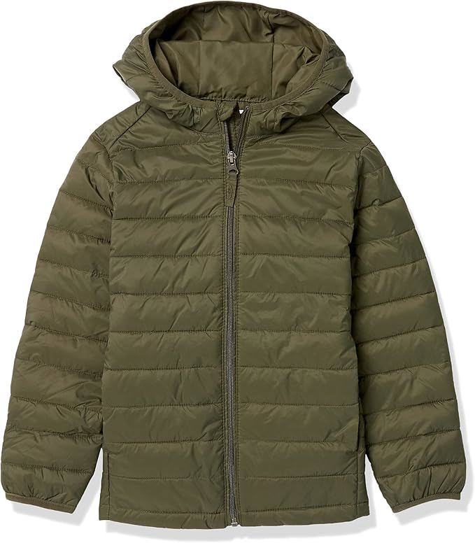 “Boys Lightweight Packable Hooded Puffer Jacket – Water-Resistant Winter Coat” - view 10