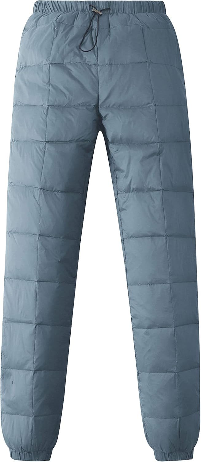 Women’s Insulated Down Snow Pants – Windproof, Ultralight, Warm Winter Outdoor Trousers - view 3