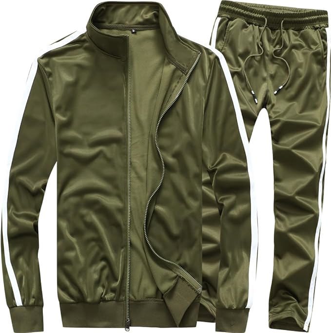 Men’s Full Zip Tracksuit – Warm Activewear Sports Set for Running & Training - view 6