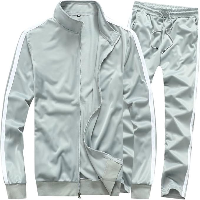 Men’s Full Zip Tracksuit – Warm Activewear Sports Set for Running & Training - view 7