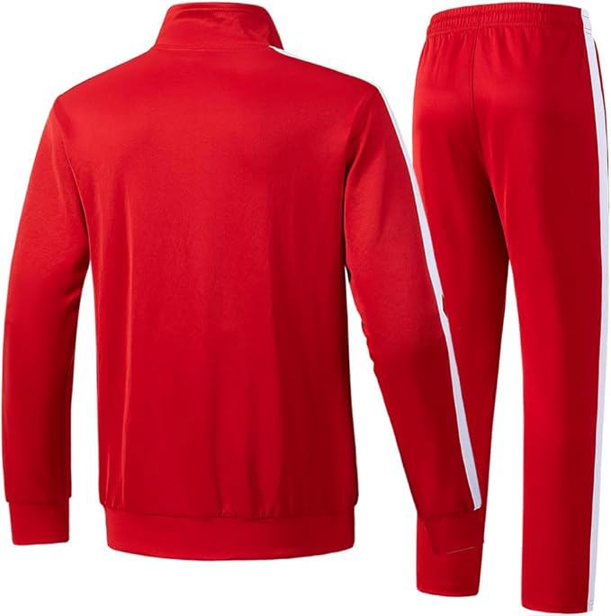  Men’s Sportswear Tracksuit – 2-Piece Athletic Sweatsuit with Full Zip - view 2