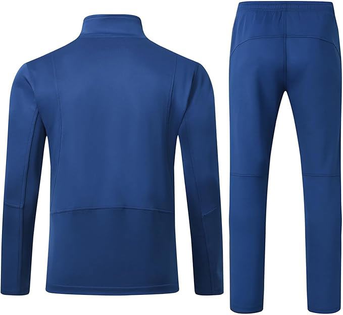 Men’s 2-Piece Tracksuit Set – Full Zip Athletic Jogging Suit for Sports & Casual Wear - view 2