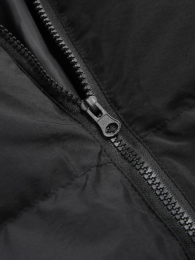 Trendy Oversized Quilted Puffer – Cropped Warm Winter Jacket - view 2