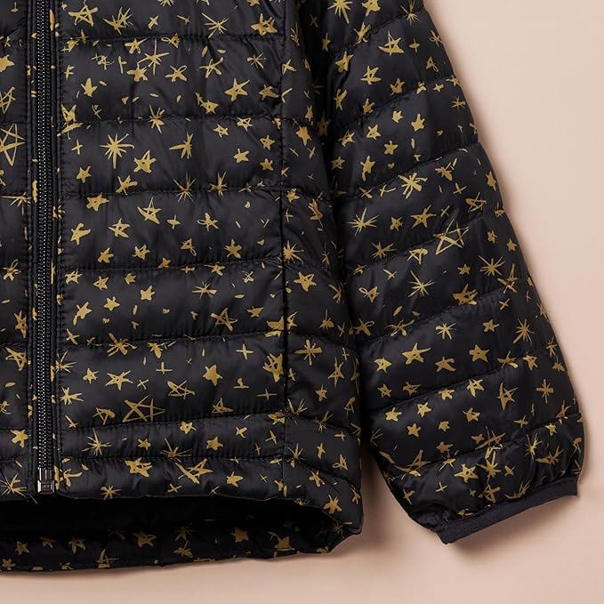 Girls & Toddlers’ Lightweight Hooded Puffer – Water-Resistant & Packable - view 4