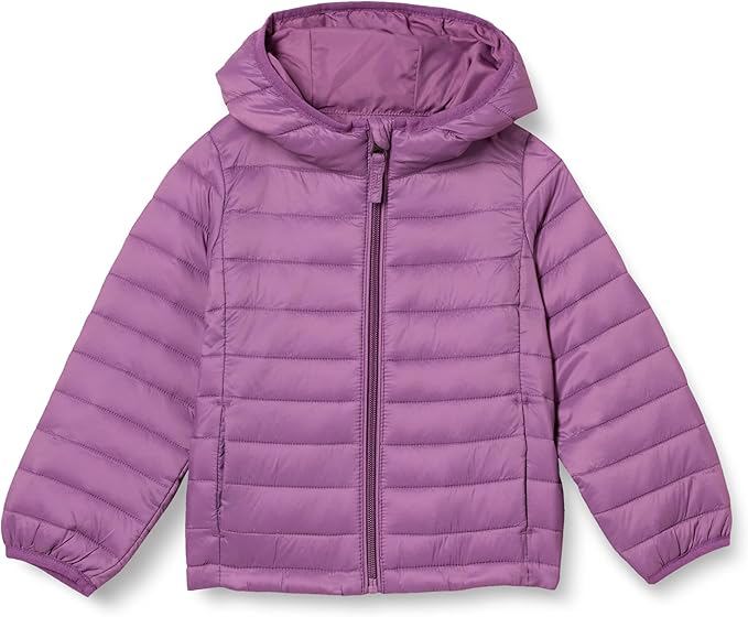 Girls’ Water-Resistant Hooded Puffer – Warm, Lightweight & Travel-Friendly