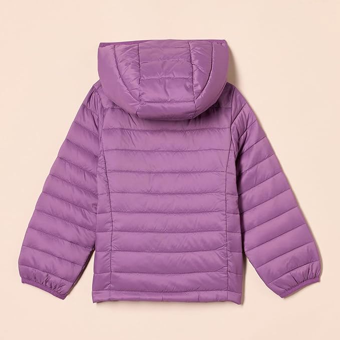 Girls’ Water-Resistant Hooded Puffer – Warm, Lightweight & Travel-Friendly - view 2
