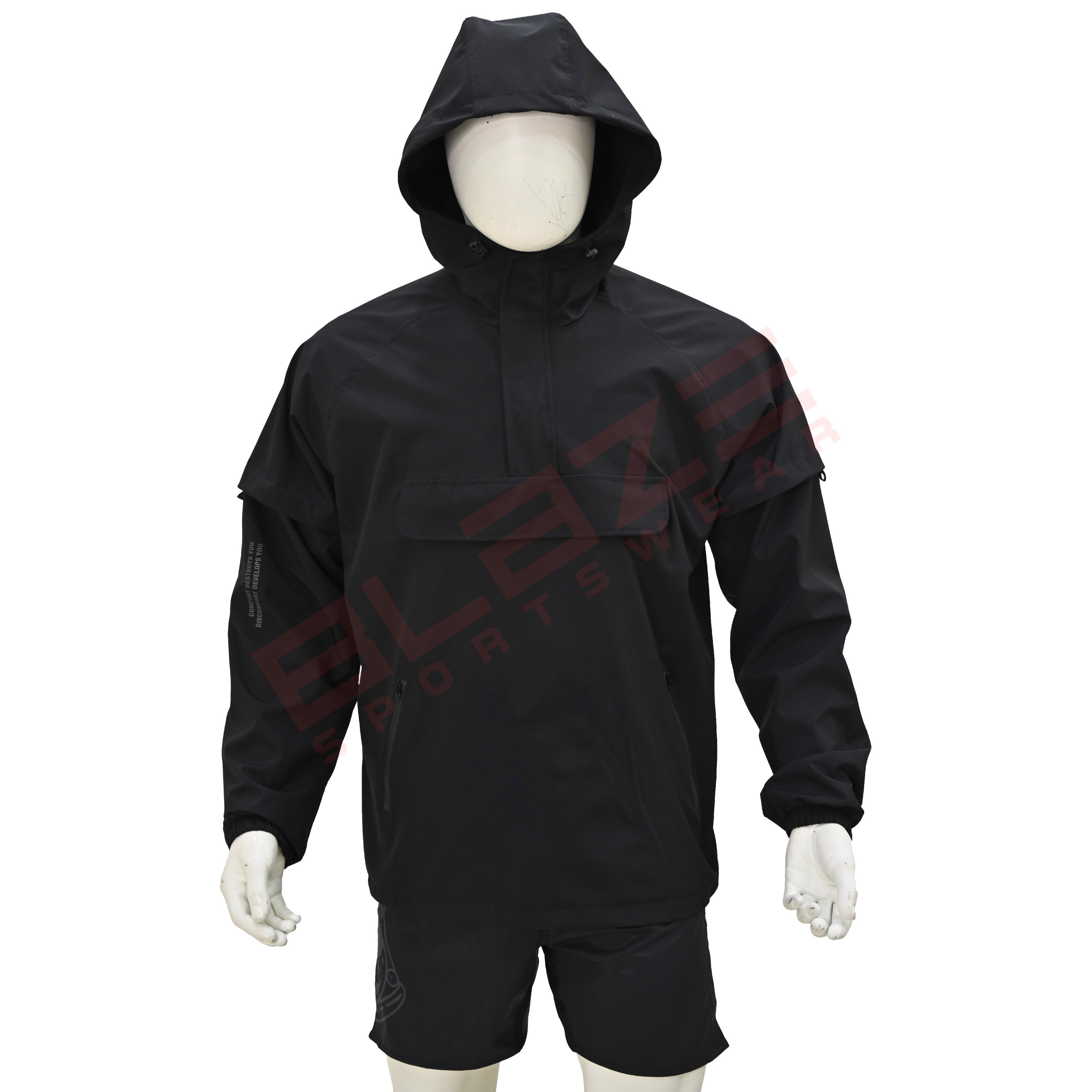 new light weight wholesale Windbreaker Jacket best for Outerwear looks good Coat style windbreaker   - view 2
