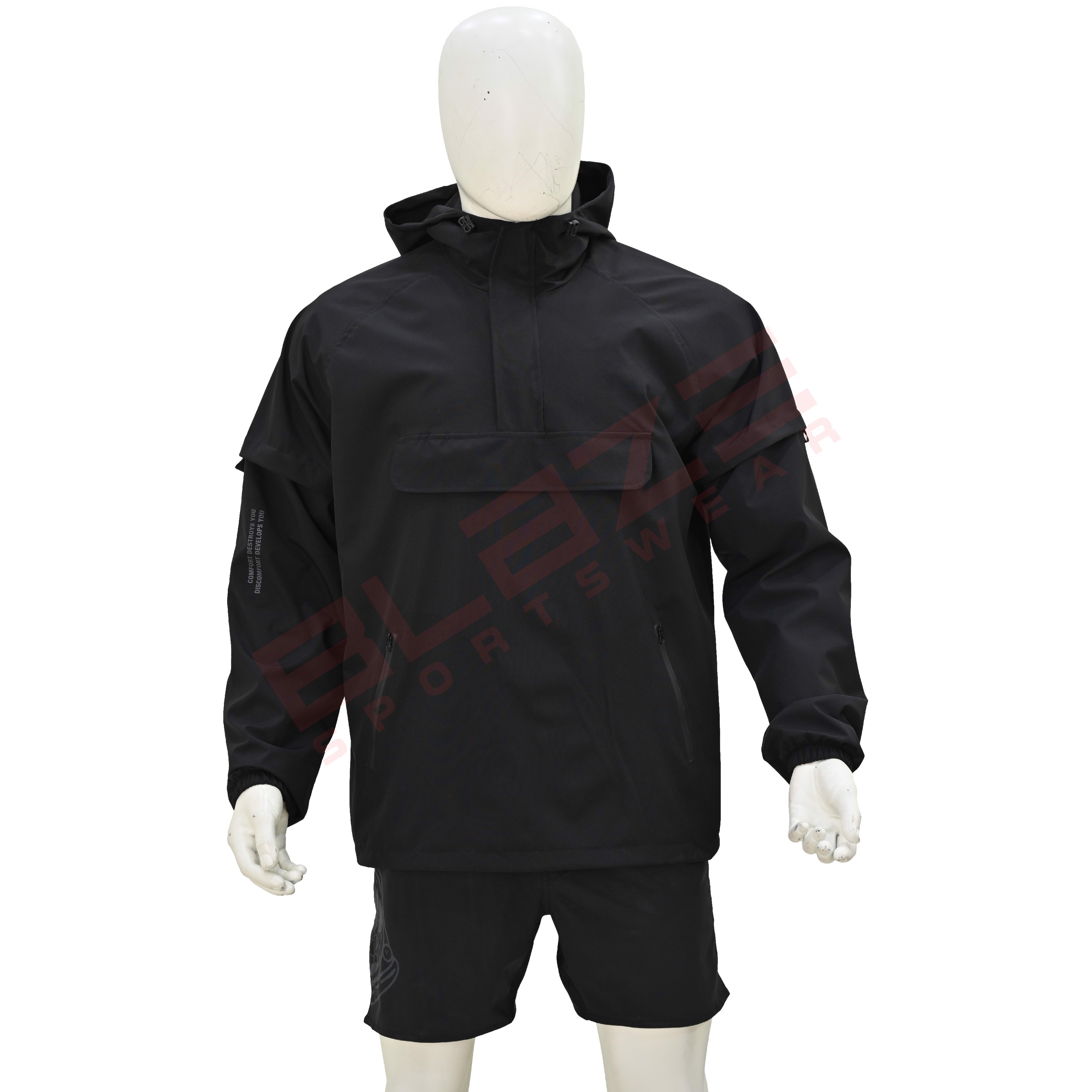 new light weight wholesale Windbreaker Jacket best for Outerwear looks good Coat style windbreaker   - view 4