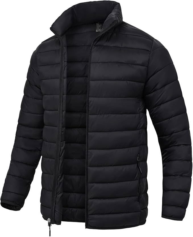 Men’s Packable Puffer Down Jacket – Lightweight Waterproof Winter Coat, Outdoor Insulated Jacket - view 2