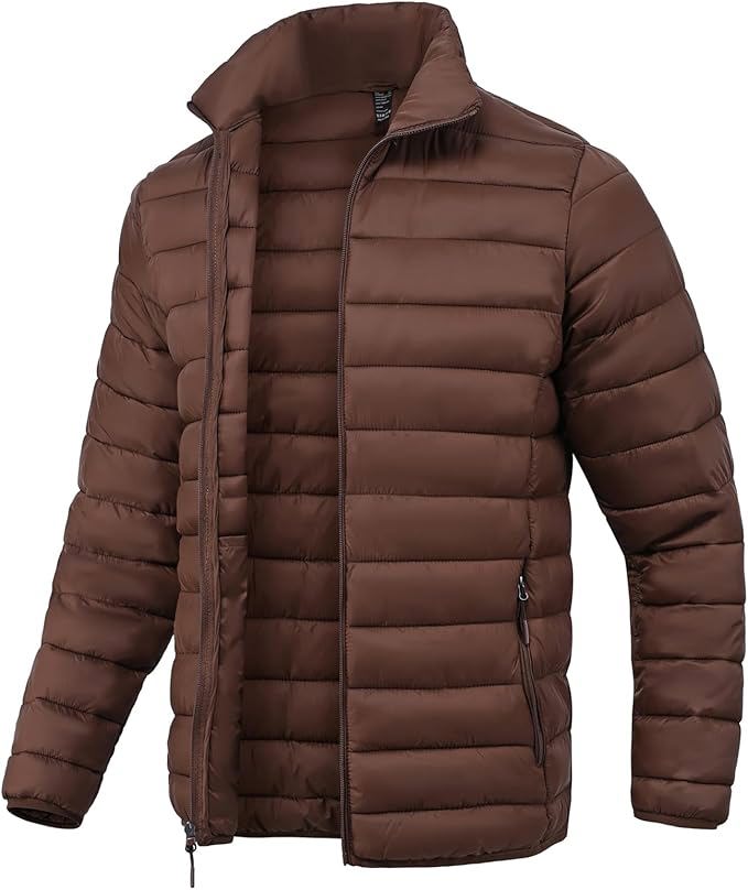 Men’s Packable Puffer Down Jacket – Lightweight Waterproof Winter Coat, Outdoor Insulated Jacket - view 3