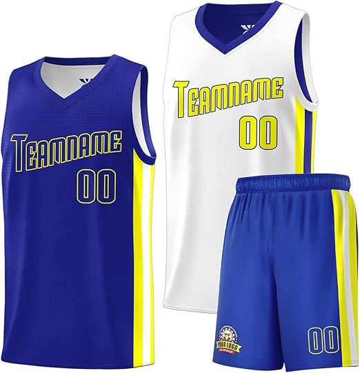 Basketball Reversible Uniforms | Custom Team Jerseys | Wholesale & Private Label Kits - view 3