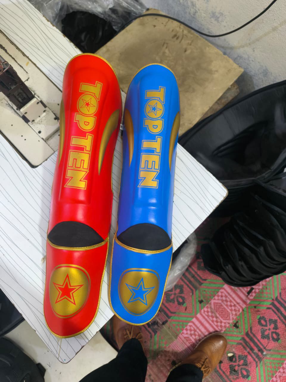 Top Ten Kickboxing Shin Guards –Professional Muay Thai, MMA, Sparring & Training Protection COW HIDE