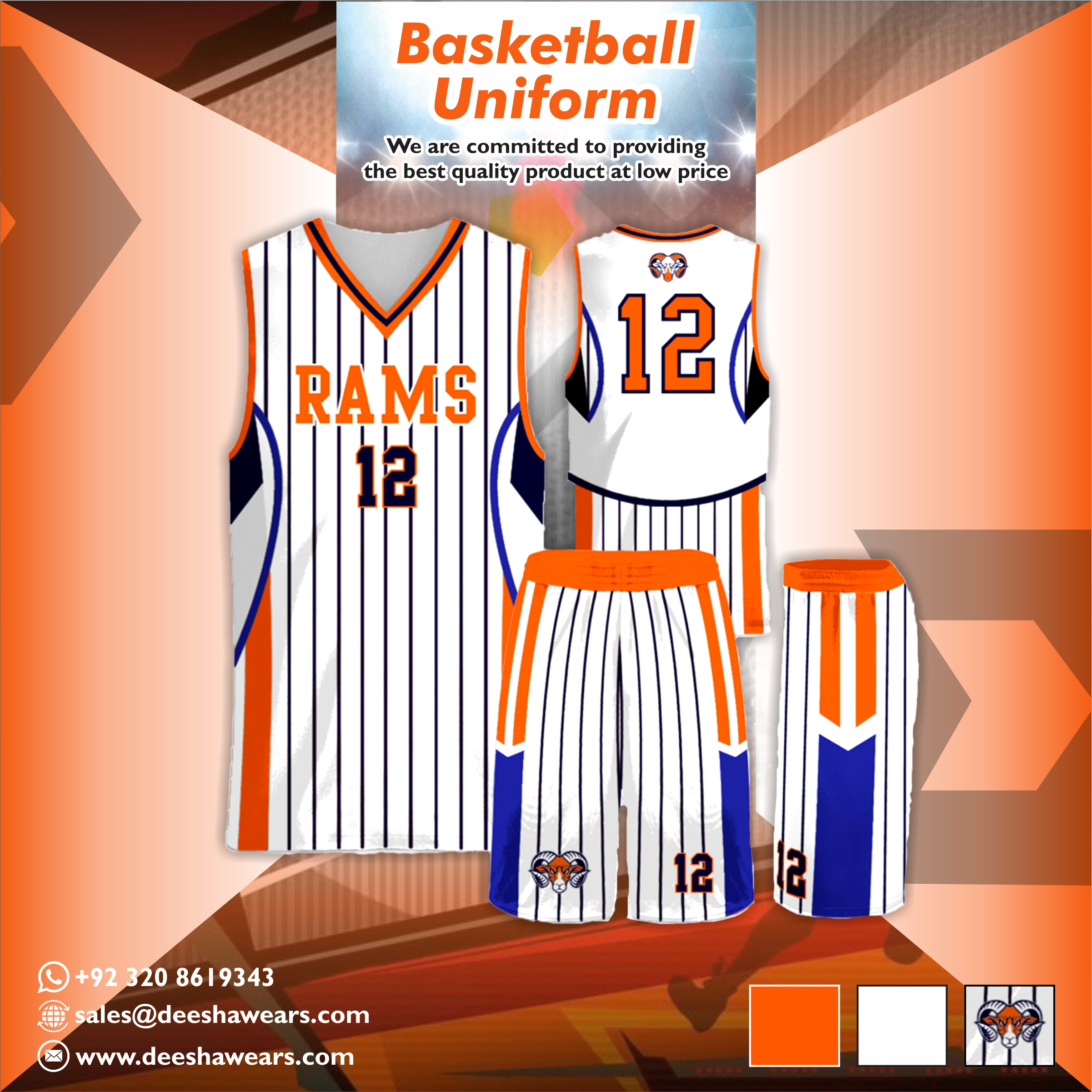 Basketball Reversible Jersey Oklahoma