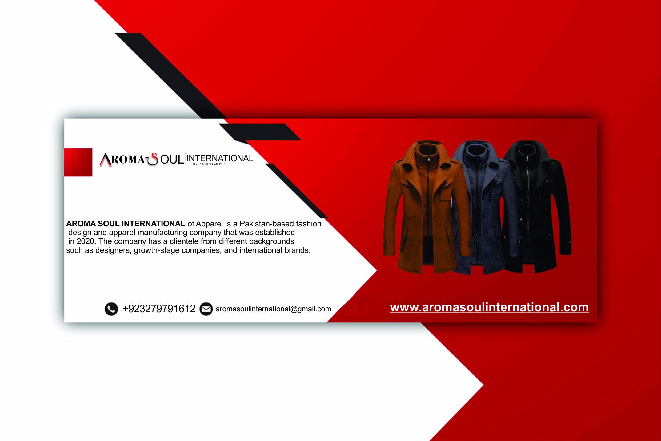 Aroma soul international  banner
