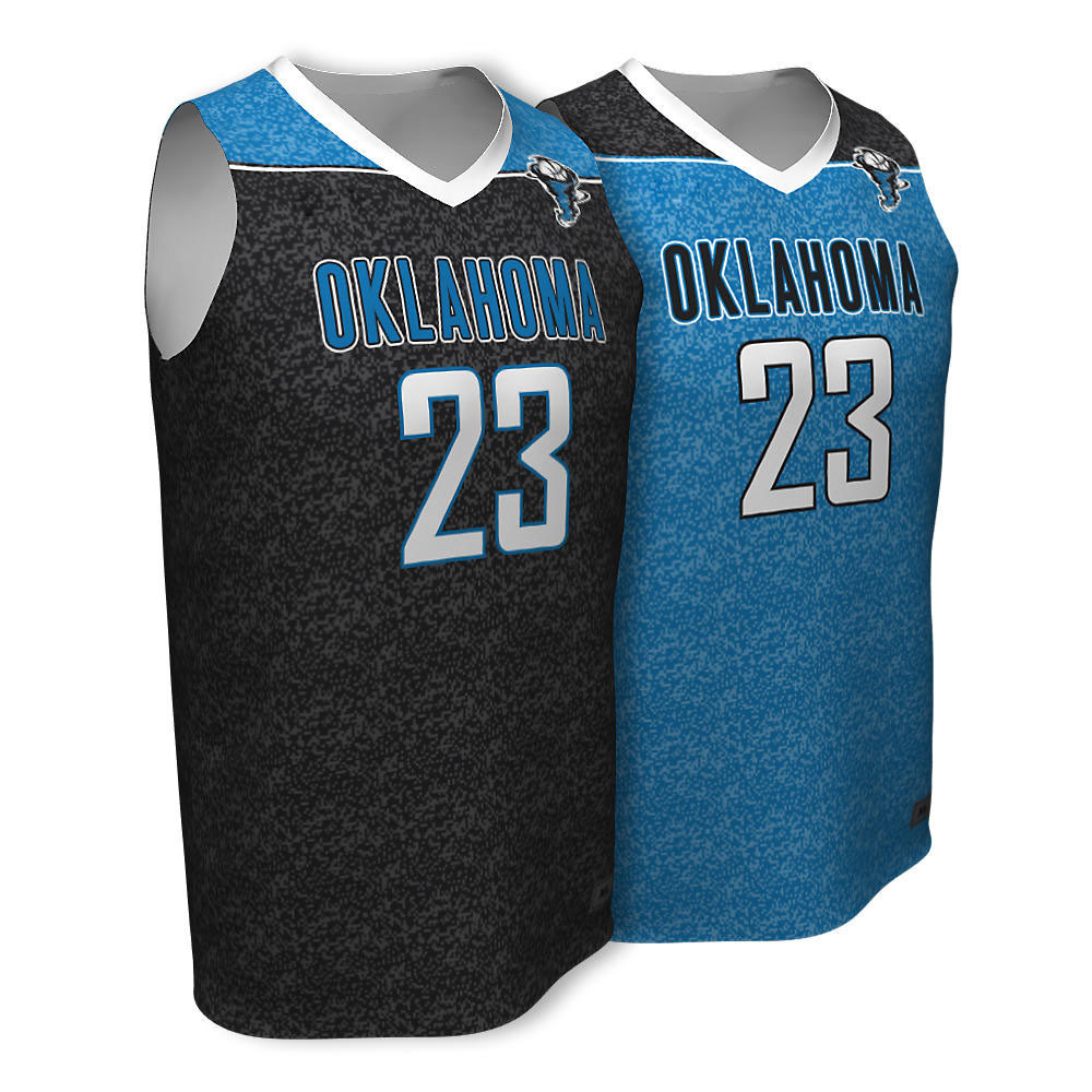 Basketball Reversible Jersey Oklahoma - view 24