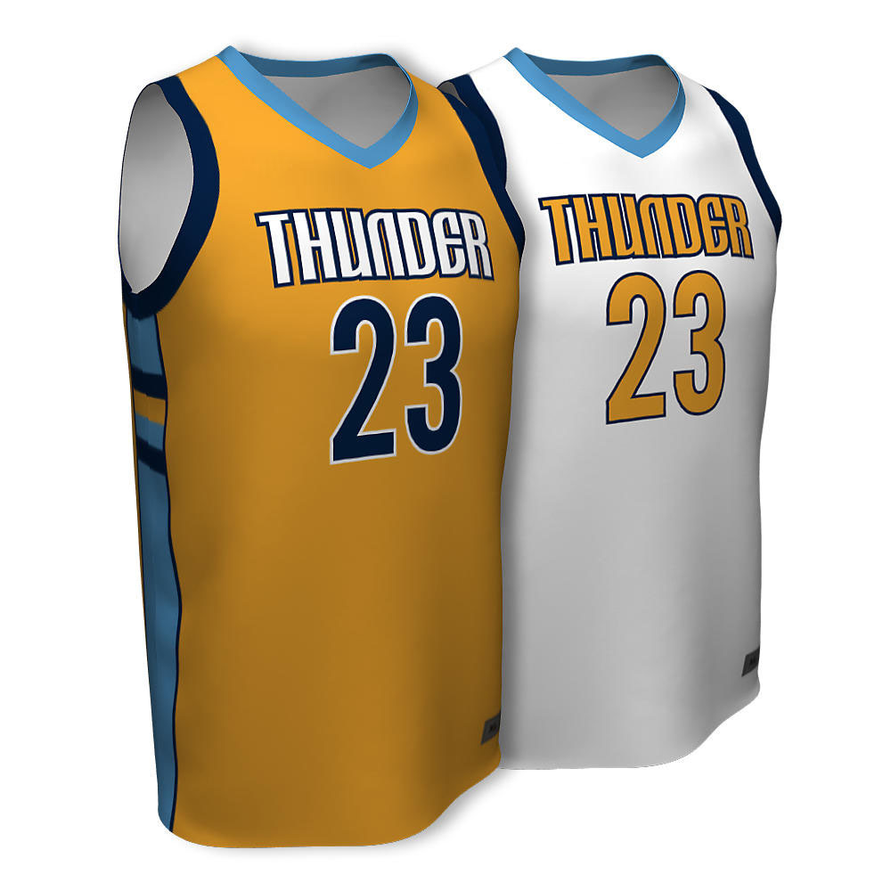 Basketball Reversible Jersey Thunder - view 7