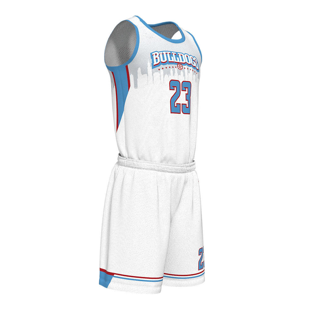 Basketball Crew Neck Uniforms Bulldogs - view 6