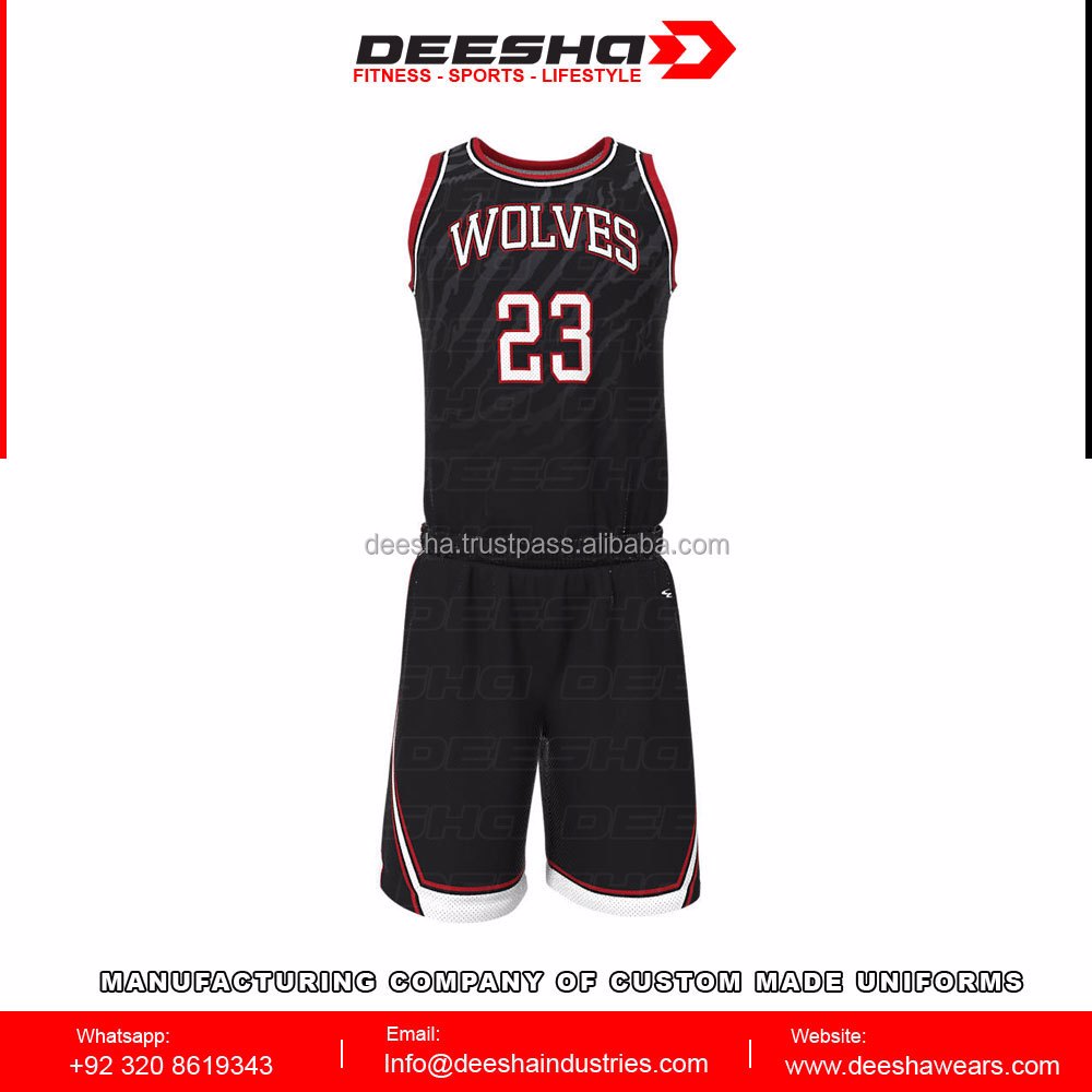 Basketball V Neck Uniforms Wolvers