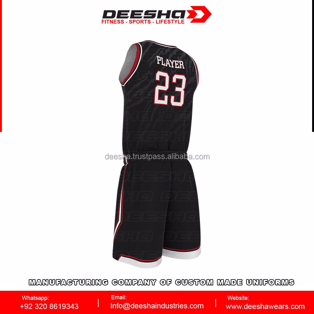 Basketball V Neck Uniforms Wolvers - view 3