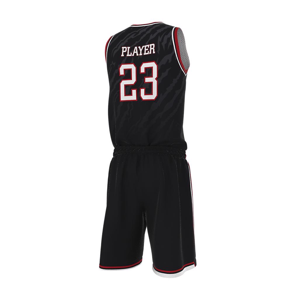 Basketball V Neck Uniforms Wolvers - view 6