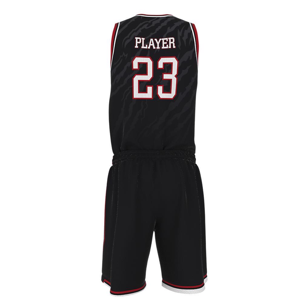 Basketball V Neck Uniforms Wolvers - view 9
