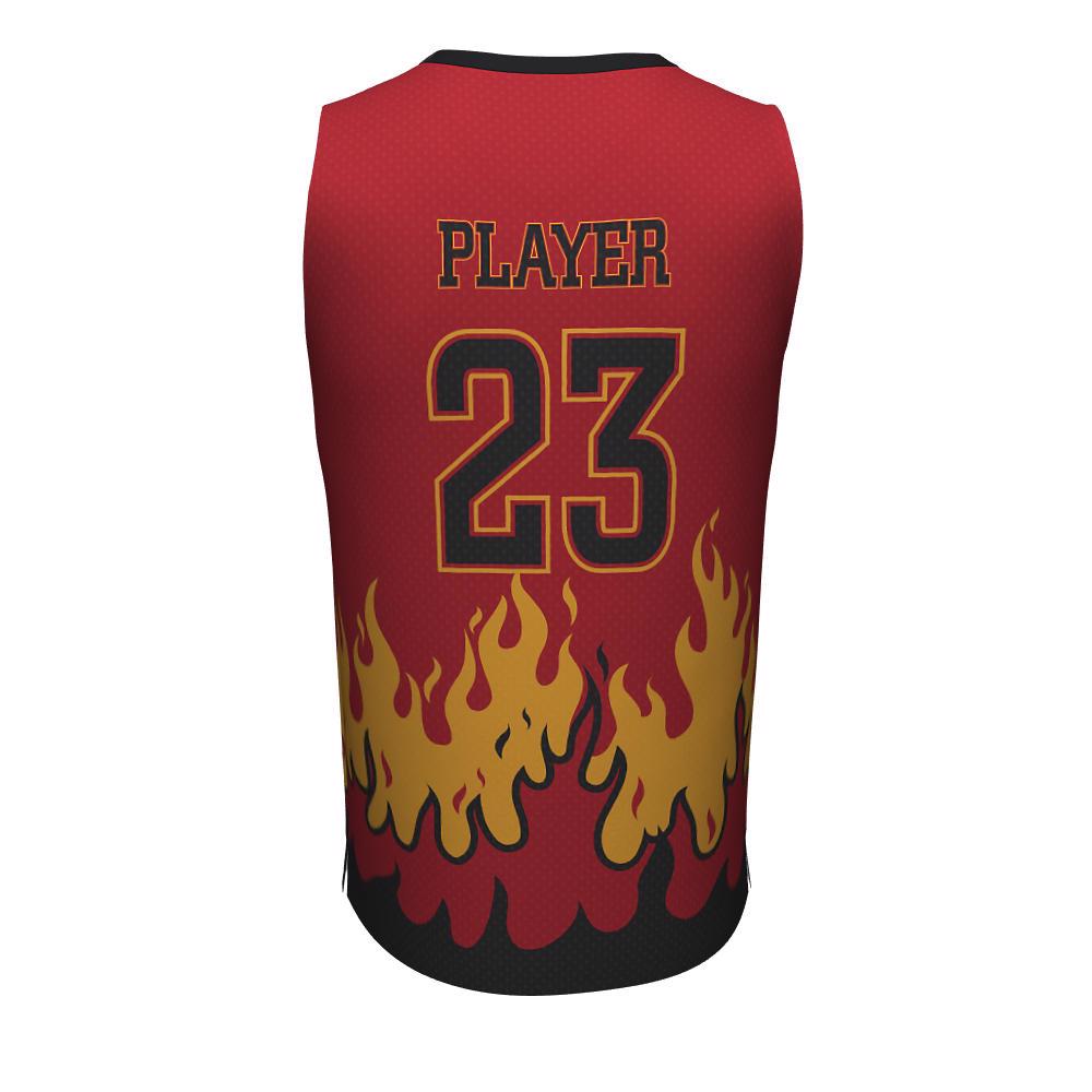 Sublimation Basketball V Neck Jerseys Rockets - view 8