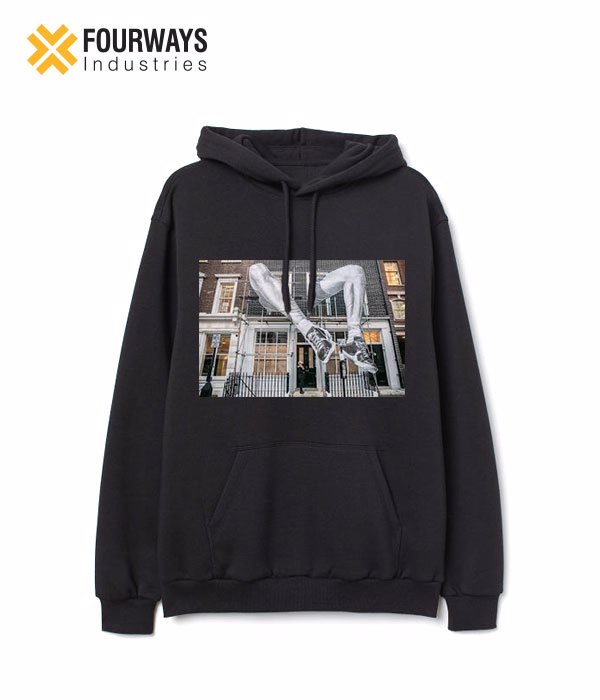 Custom men hoodie heavy cotton unisex sweatshirts clothing logo custom oversized thick men's hoodies