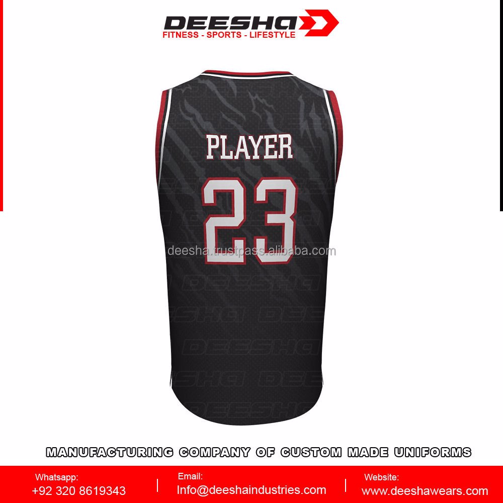 Sublimation Basketball V Neck Jerseys Wolves - view 2